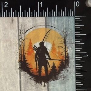 🌀10/$10🌀 Translucent Adventure Outdoor Reusable Waterproof Vinyl Sticker Decal